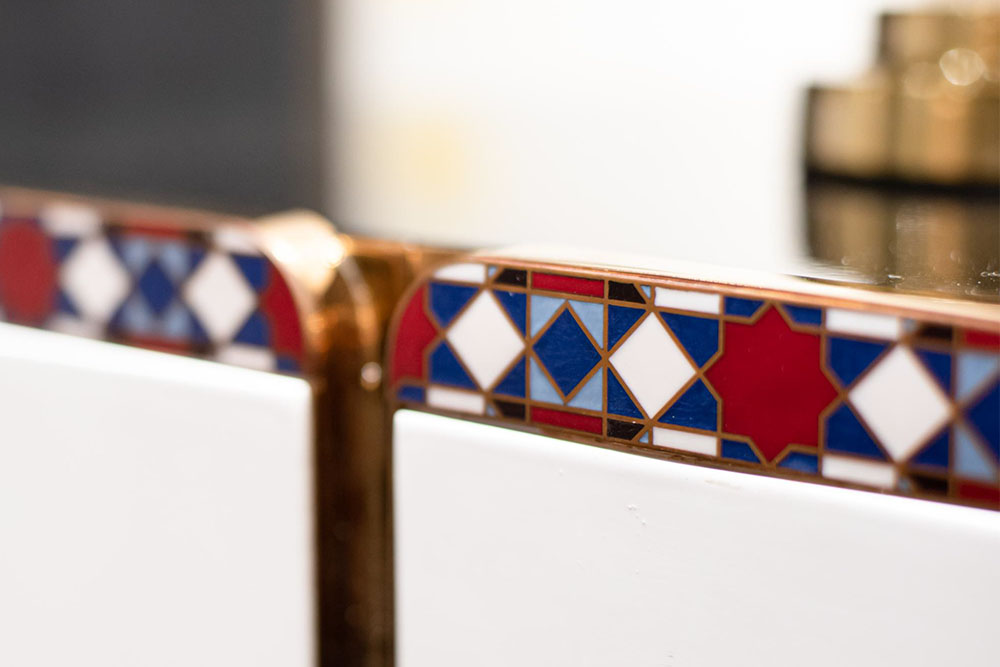 Pháp lam trong nội thất hiện đại