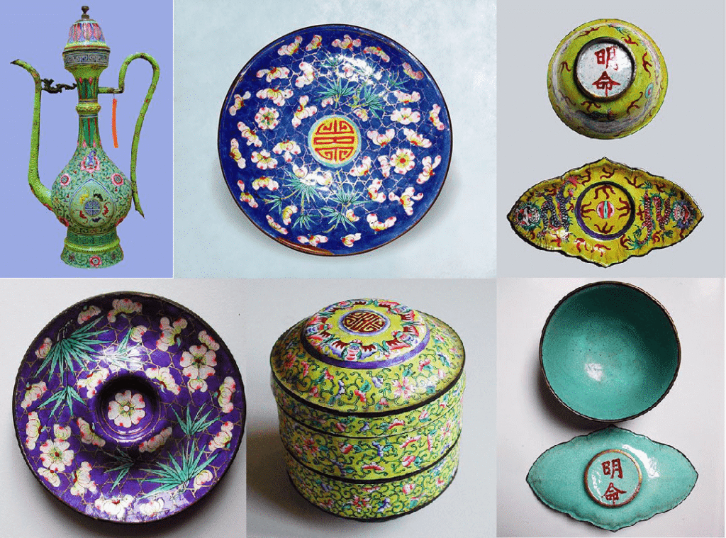 Pháp lam trong nội thất hiện đại