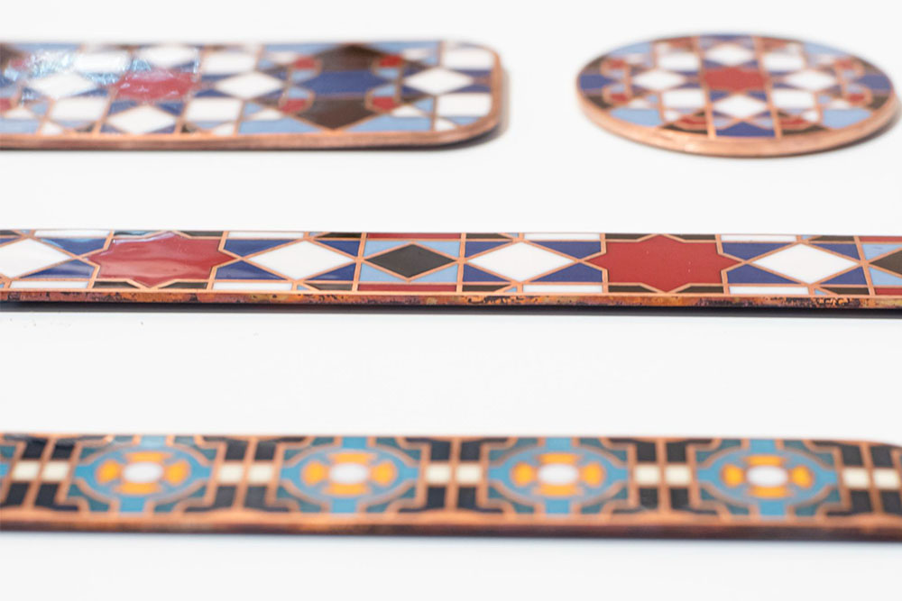 Pháp lam – Di sản độc đáo của triều Nguyễn được đưa vào nội thất hiện đại