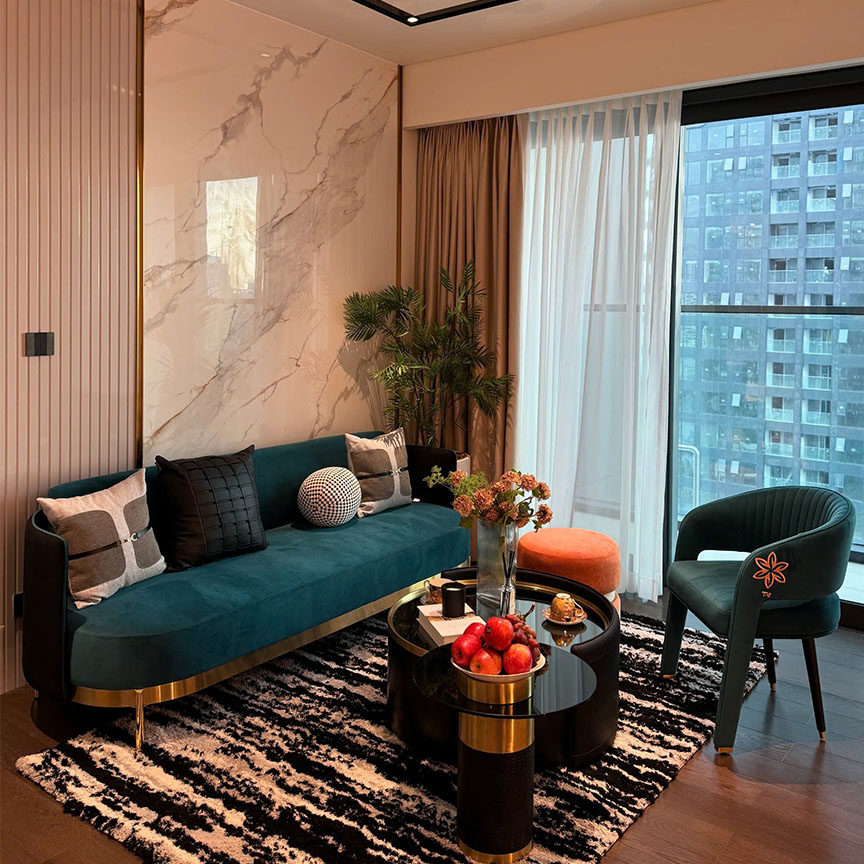 Không gian phòng khách doris version 2