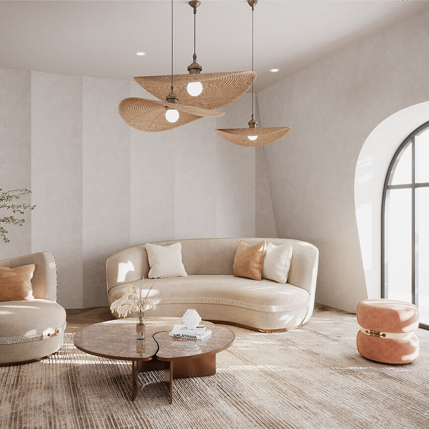 Không gian phòng khách Embrace