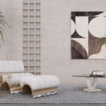 Không gian phòng khách với ghế sofa đơn Cloudie