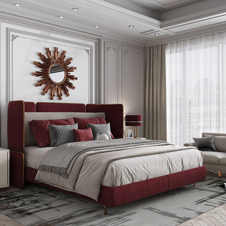 Không gian phòng ngủ Scarlet