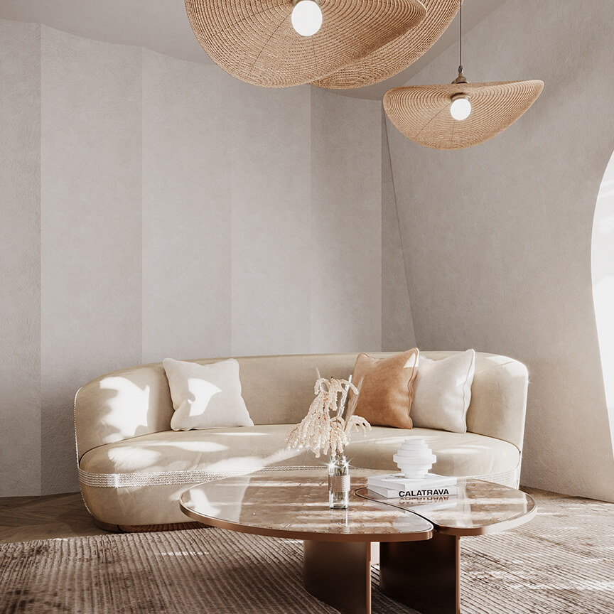 Không gian phòng khách Embrace