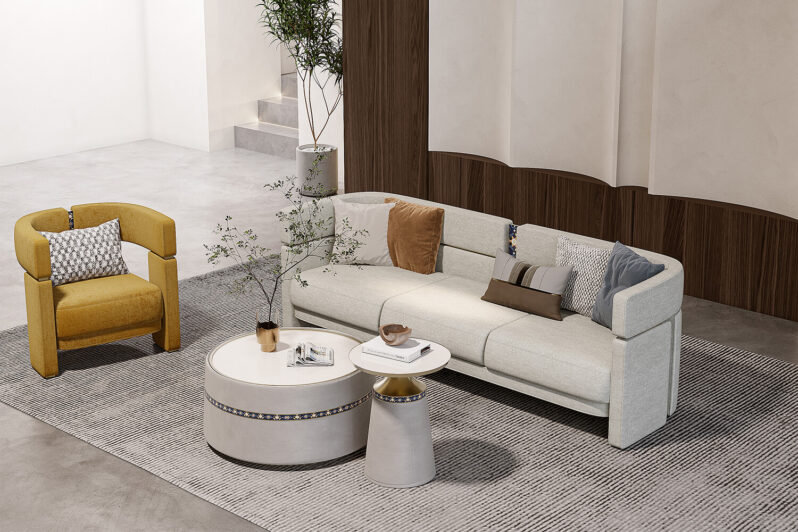 Không gian phòng khách Lani