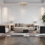 Không gian phòng khách momocca