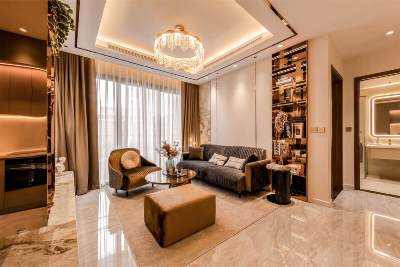 Không gian phòng khách William