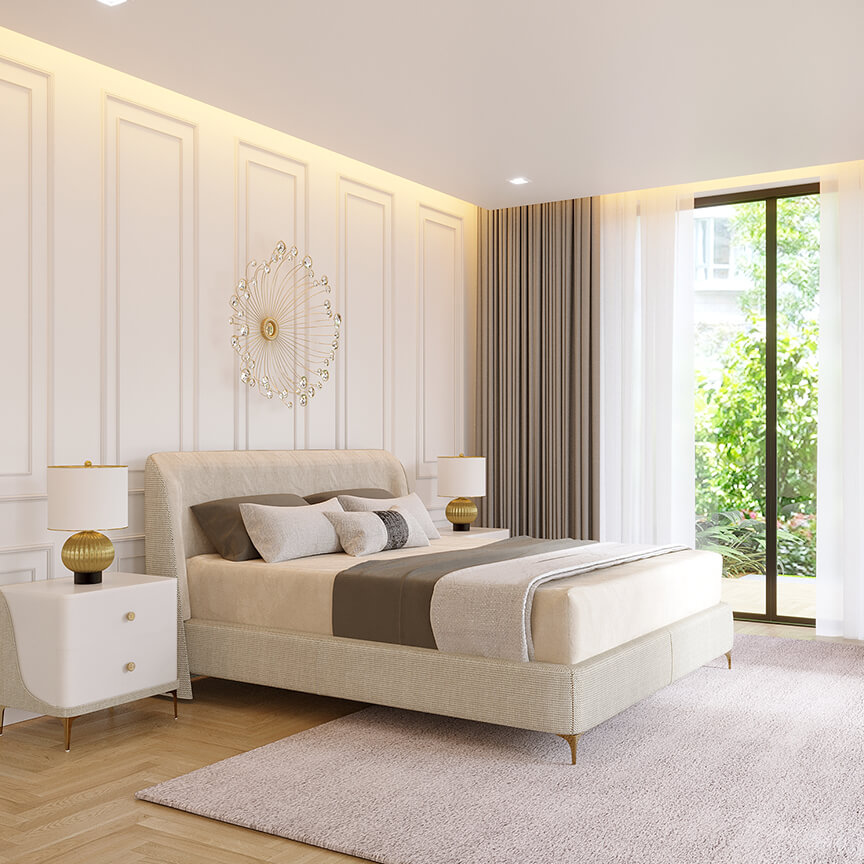 Không gian phòng ngủ Embrace