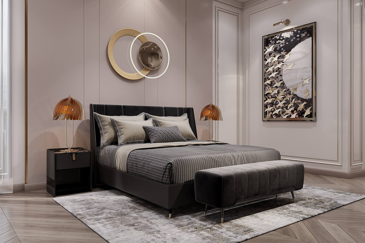 Không gian phòng ngủ MK