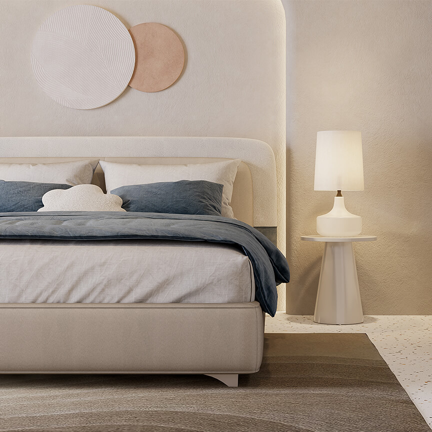 Không gian phòng ngủ Sea