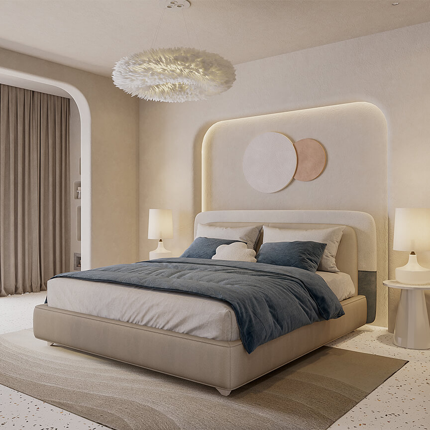 Không gian phòng ngủ 