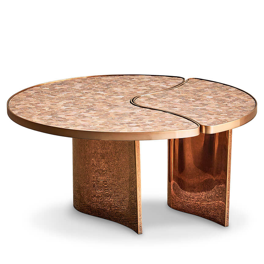 Bàn nước Embrace khảm xà cừ