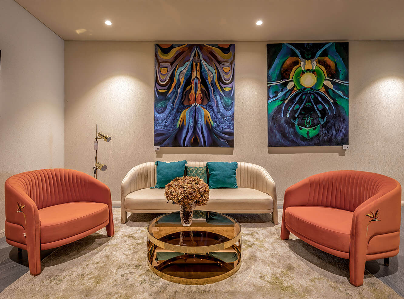 Không gian phòng khách Botany