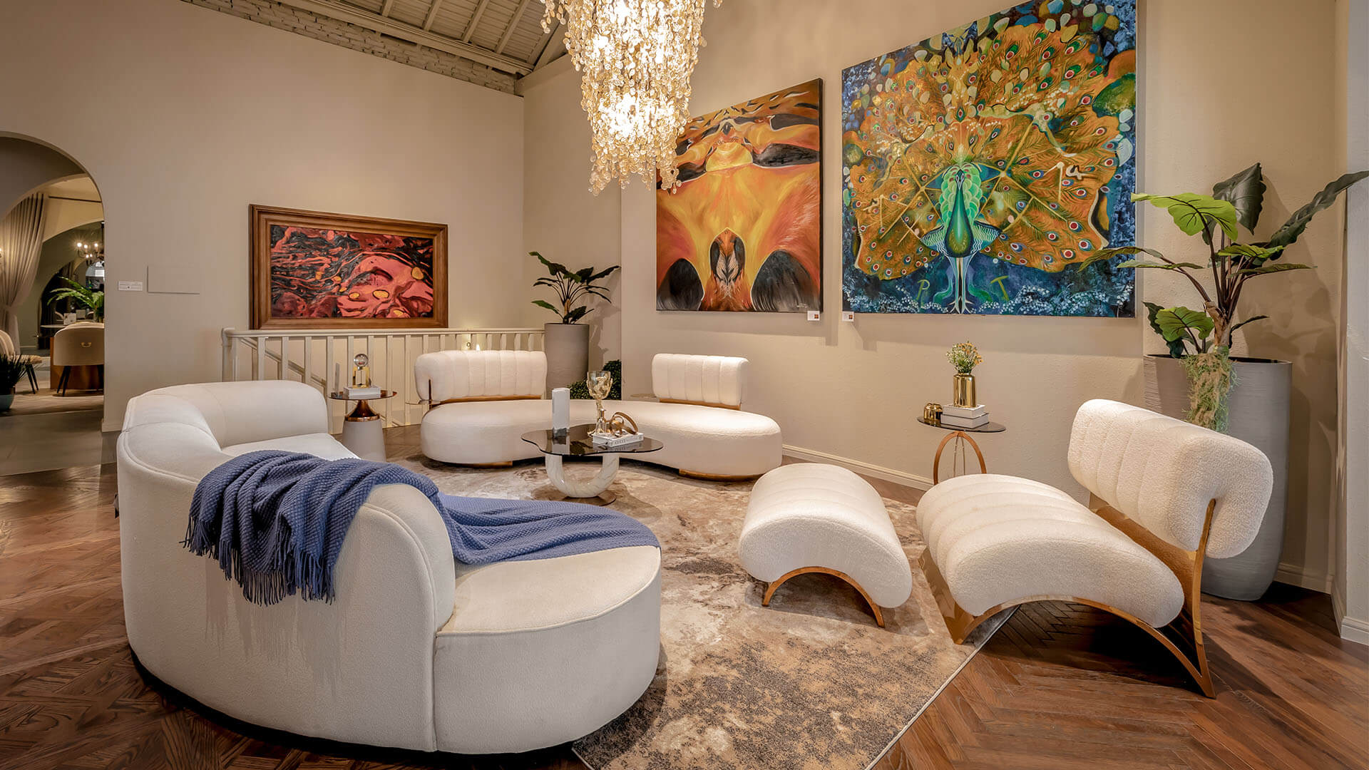 Không gian phòng khách Cloudie