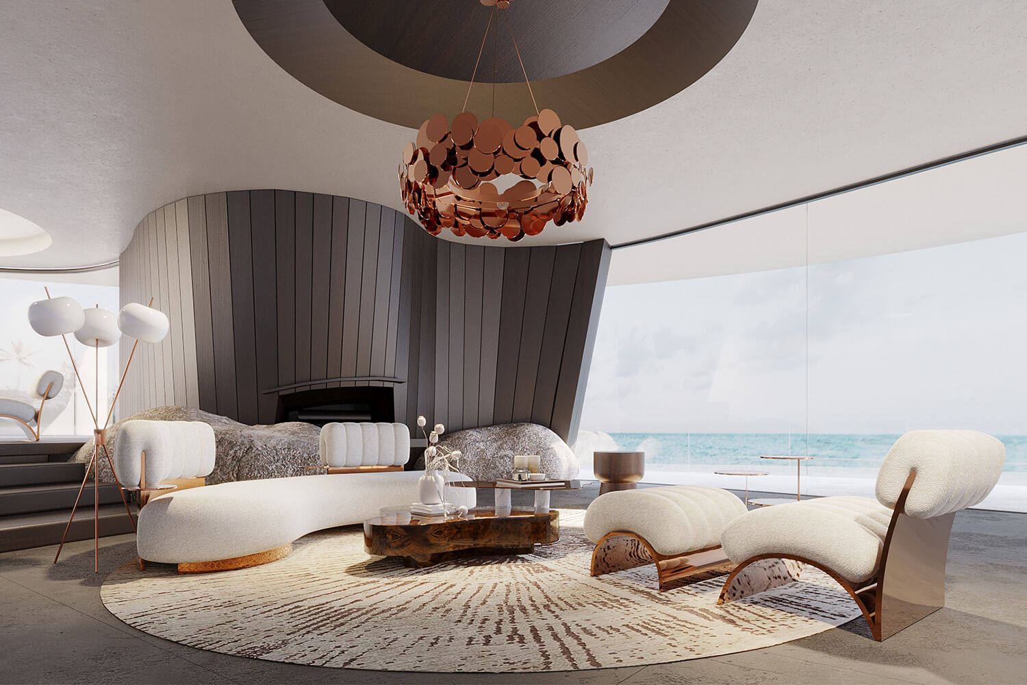 Không gian phòng khách Cloudie