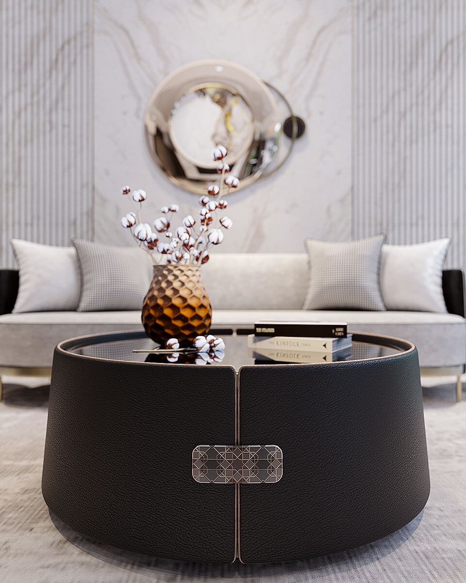 Không gian phòng khách Doris