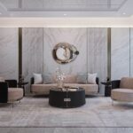 không gian phòng khách doris