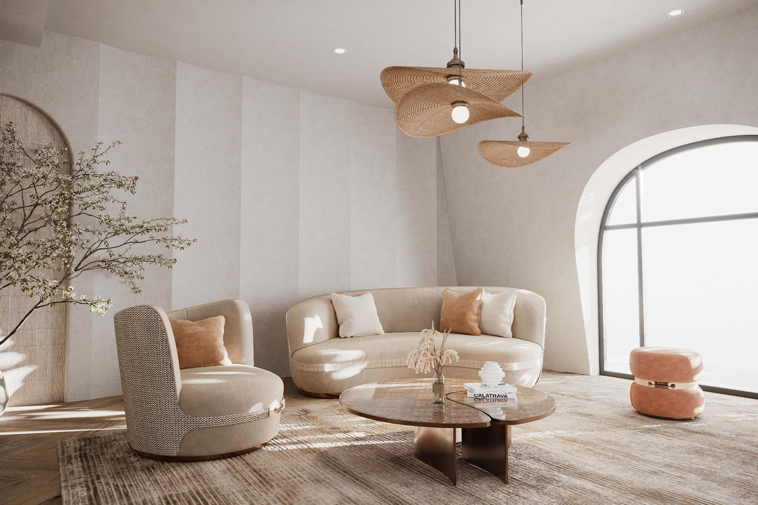 Không gian phòng khách Embrace