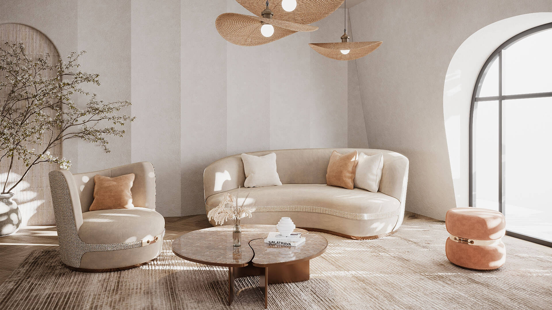 Không gian phòng khách Embrace