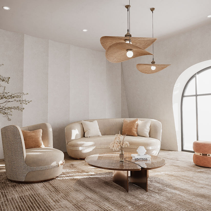 Không gian phòng khách Embrace