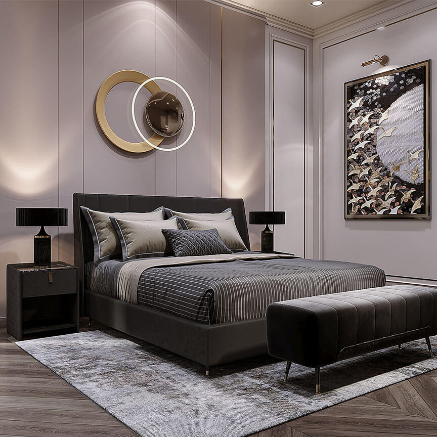 Không gian phòng ngủ MK