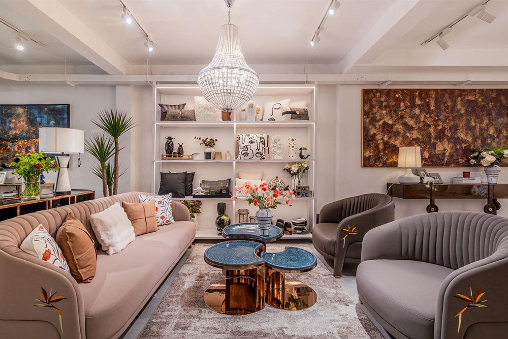 Men gốm kết tinh trong thiết kế nội thất hiện đại