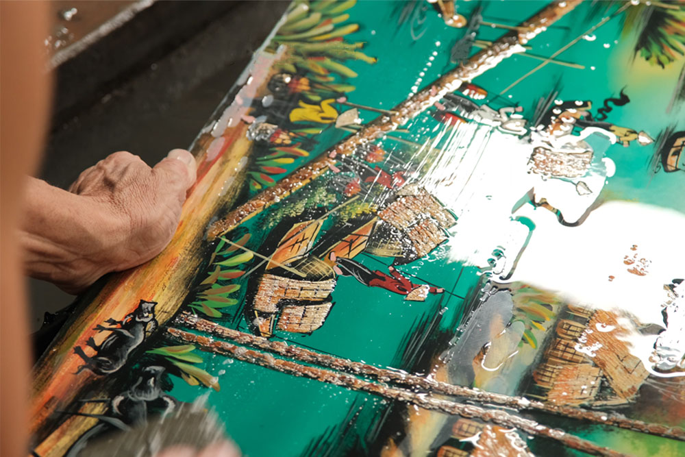 Nghệ thuật sơn mài Việt Nam vẻ đẹp độc bản