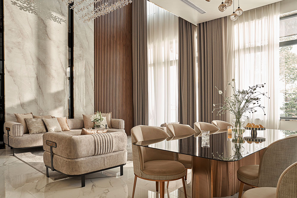 Nội thất hiện đại kết hợp truyền thống Traditionalux