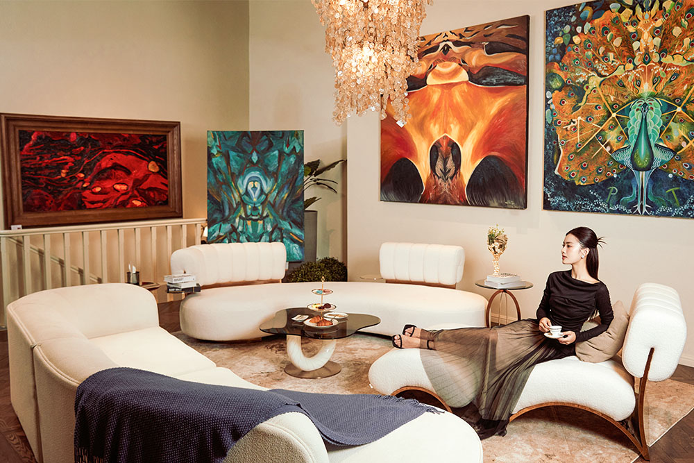 Thiết kế nội thất đương đại Contempotary art