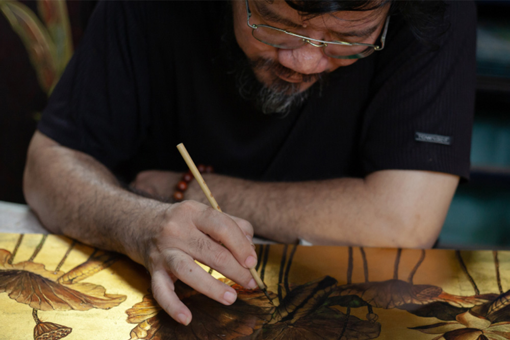 Chất liệu sơn mài trong nội thất xưa và nay