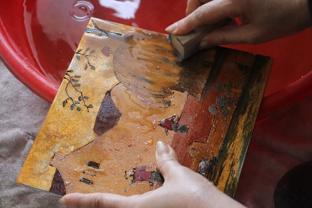 Chất liệu sơn mài trong nội thất xưa và nay