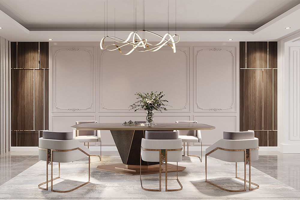 4 mẫu phòng ăn đẹp hiện đại tạo nên không gian ấm cúng