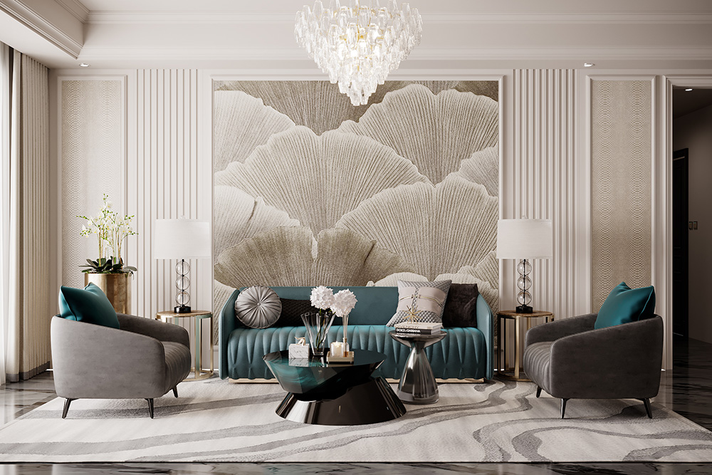 Vật liệu truyền thống tạo điểm nhấn cho không gian sống