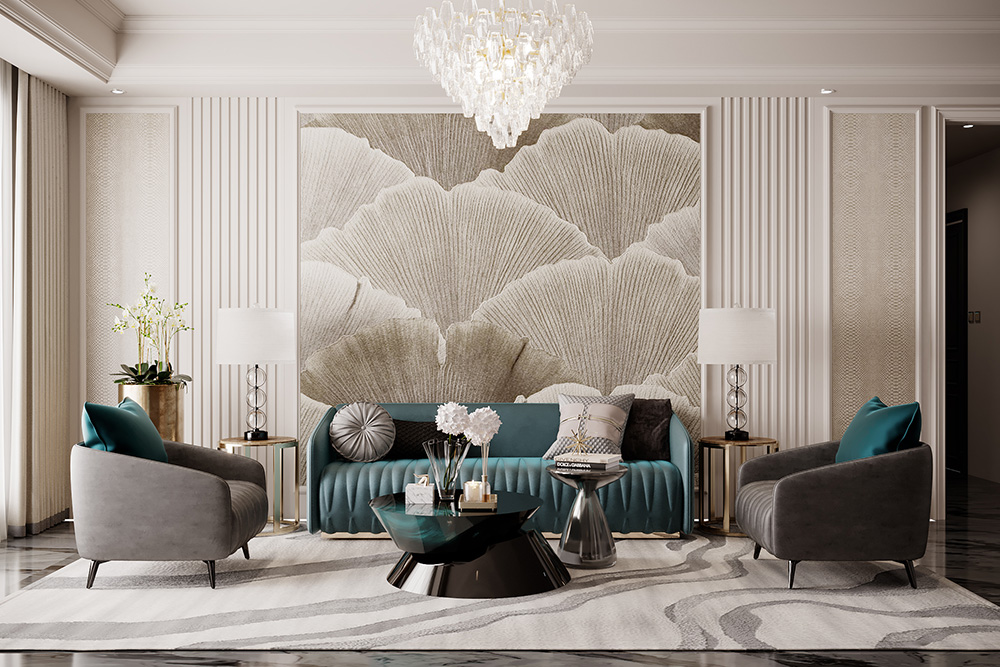 Top 4 xu hướng nội thất phòng khách cao cấp năm 2025