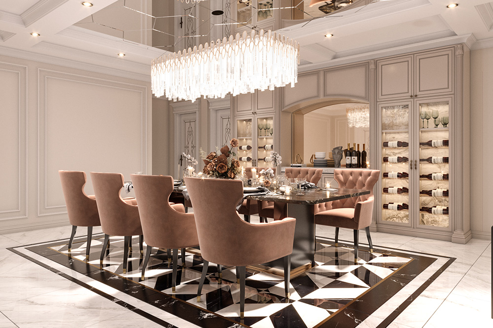 Nội thất phong cách Tân Cổ Điển qua các giai đoạn lịch sử