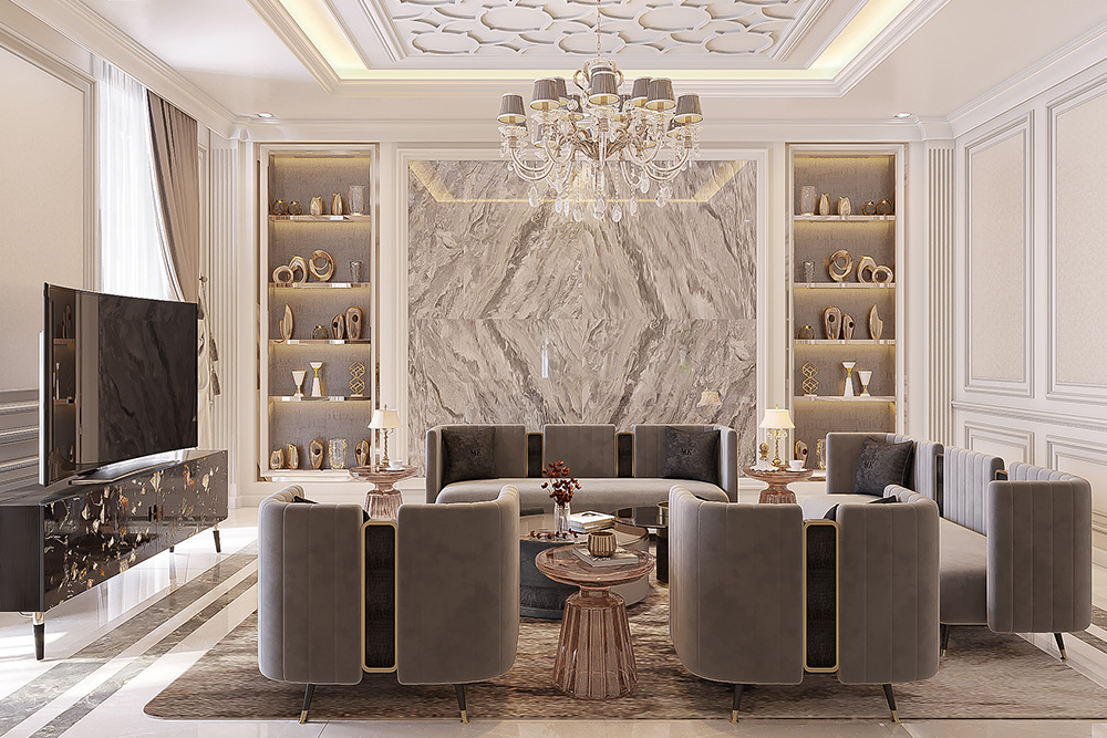 Nội thất phong cách Tân Cổ Điển qua các giai đoạn lịch sử