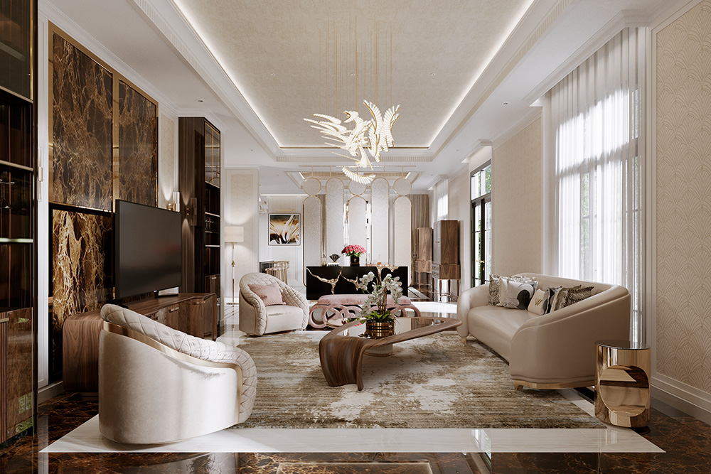 Nội thất phong cách Tân Cổ Điển giai đoạn đầu | Nguồn: GALAXYCONS