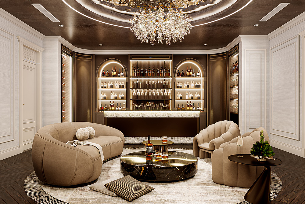 Màu nền trầm lắng mới, mang lại cảm giác thư giãn tuyệt đối, là xu hướng refresh nền tảng cho thiết kế nội thất 2026. | Nguồn ảnh: GALAXYCONS