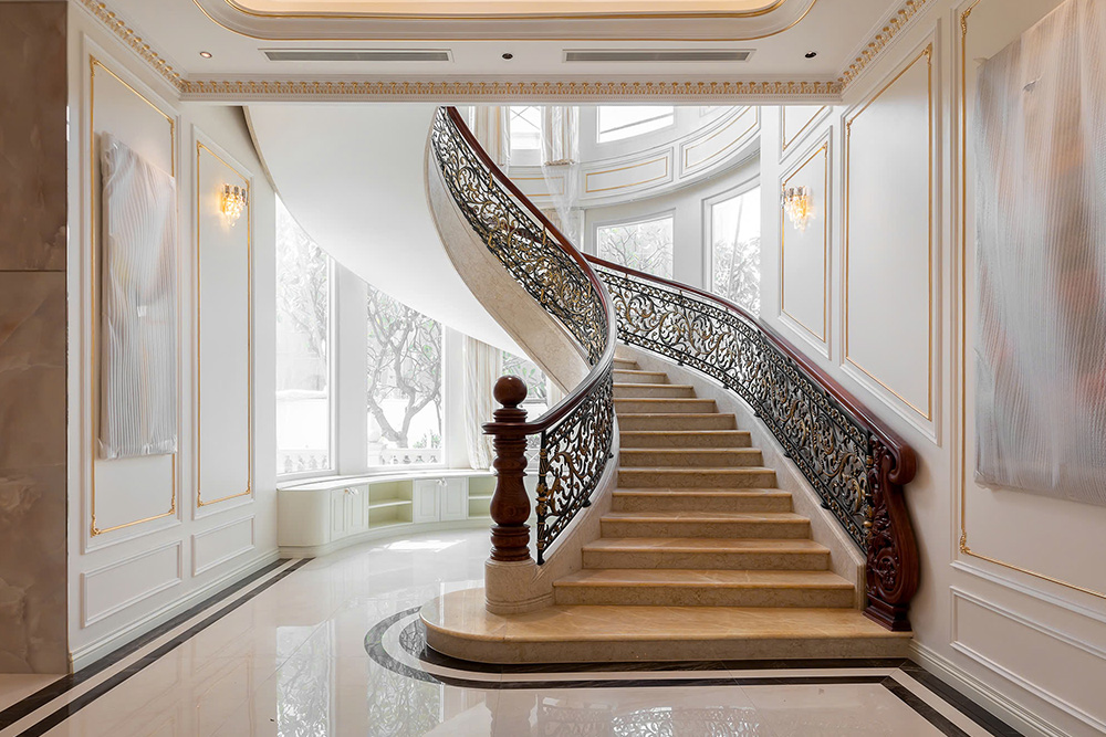 Bí quyết lựa chọn chất liệu tạo nên đẳng cấp thượng lưu cho thiết kế nội thất Tân Cổ Điển