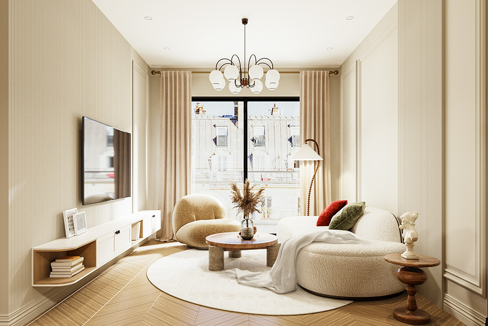 Nội thất phong cách Parisian Chic: Giải mã vẻ đẹp độc bản thơ mộng của nghệ thuật sống Pháp