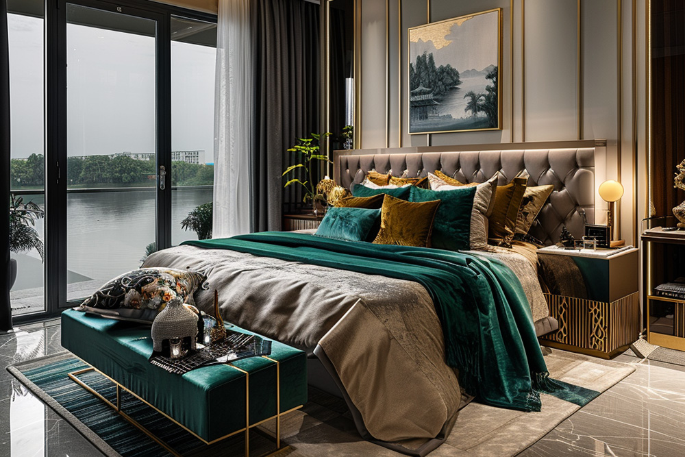 Sắc màu nội thất xu hướng thu đông 2025: Chuyển mình mạnh mẽ, nhấn mạnh chiều sâu