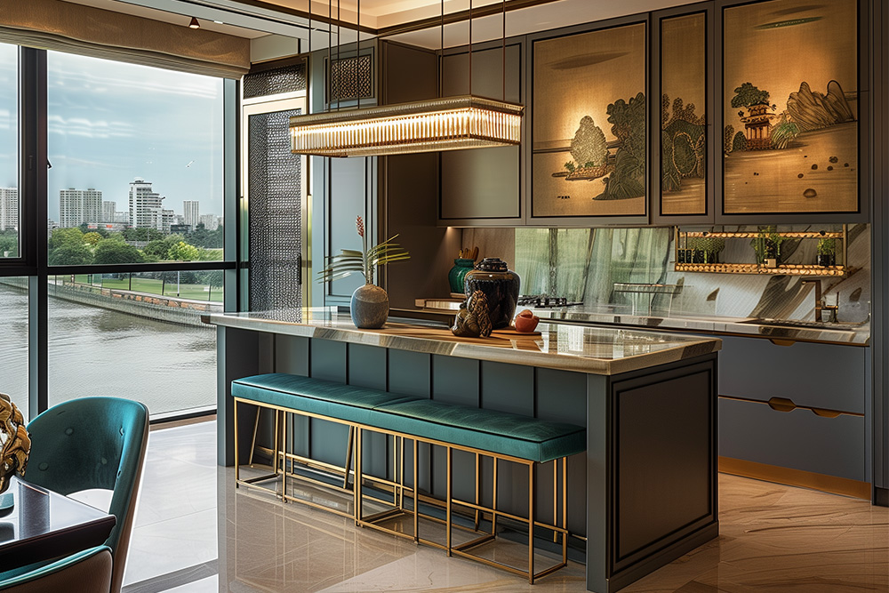 Sắc màu nội thất xu hướng thu đông 2025: Chuyển mình mạnh mẽ, nhấn mạnh chiều sâu