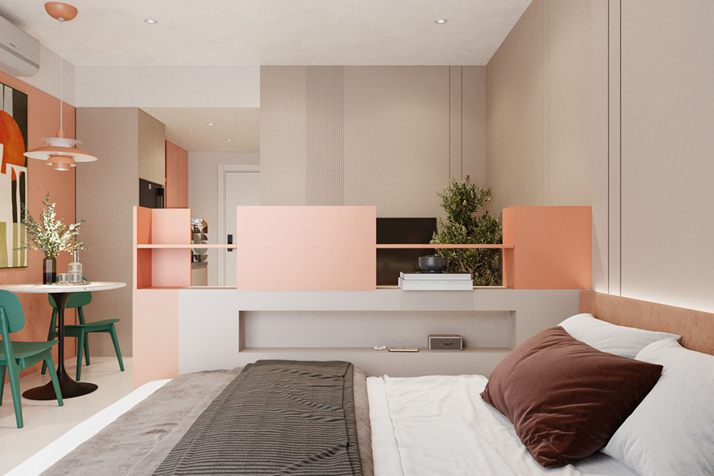 Căn hộ thiết kế đẹp Soho Residence