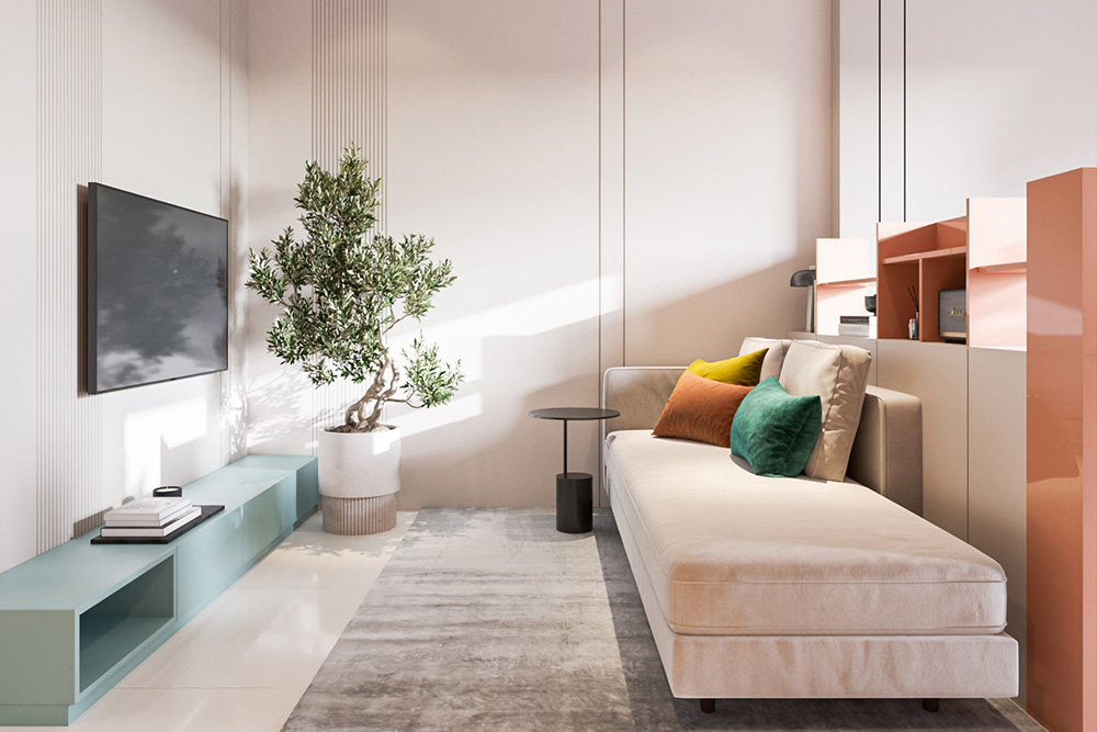 Căn hộ thiết kế đẹp Soho Residence