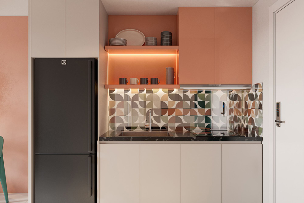 Căn hộ thiết kế đẹp Soho Residence