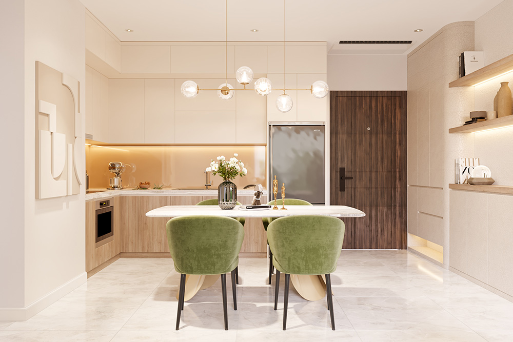 Cơn sốt thiết kế nội thất màu xanh Matcha Latte: Làn gió xanh mát lành truyền cảm hứng cho không gian sống