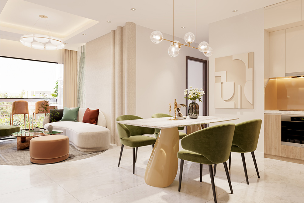 Cơn sốt thiết kế nội thất màu xanh Matcha Latte: Làn gió xanh mát lành truyền cảm hứng cho không gian sống