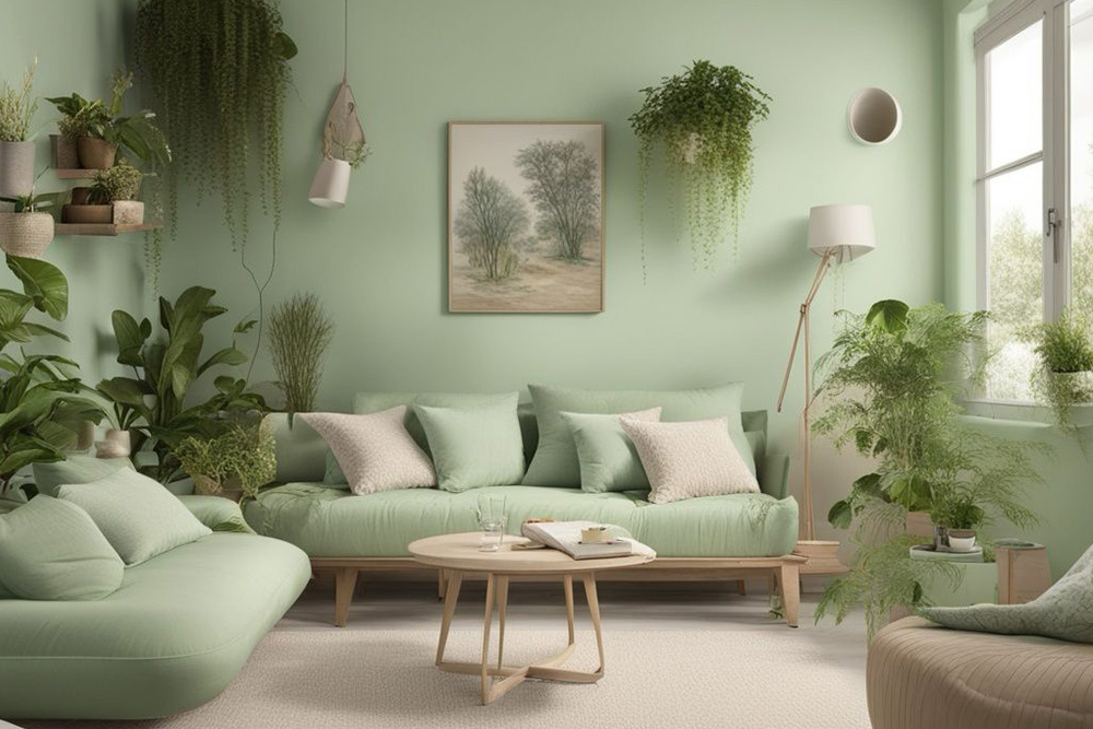 Cơn sốt thiết kế nội thất màu xanh Matcha Latte: Làn gió xanh mát lành truyền cảm hứng cho không gian sống