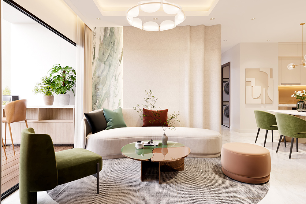 Cơn sốt thiết kế nội thất màu xanh Matcha Latte: Làn gió xanh mát lành truyền cảm hứng cho không gian sống