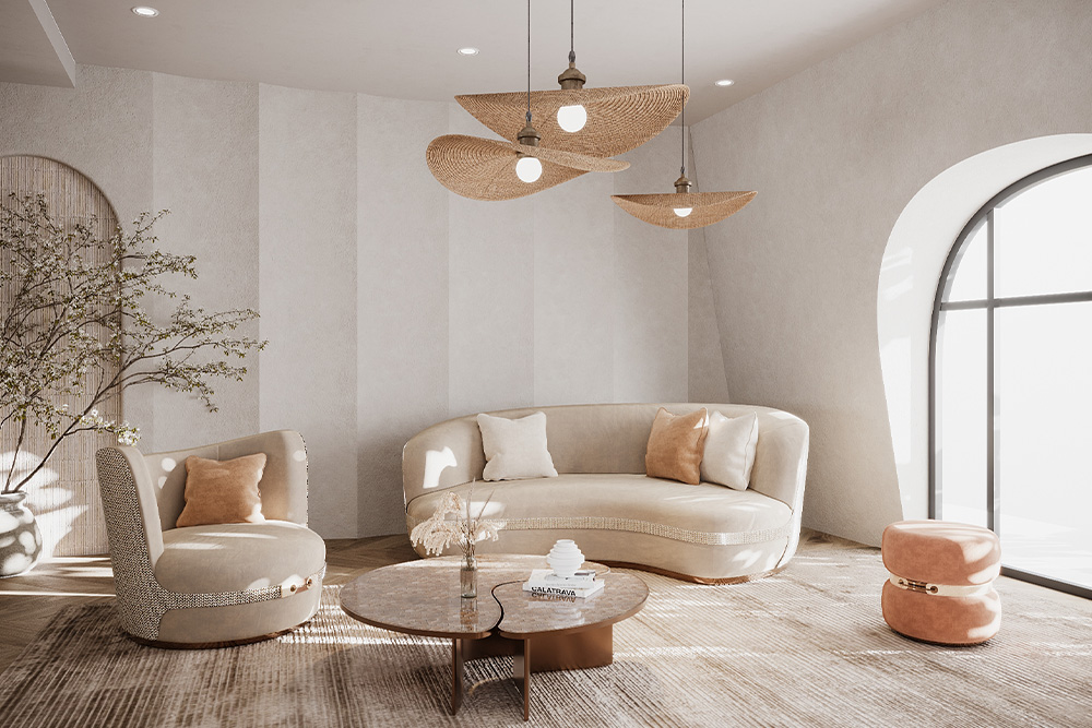 Bàn Embrace- Nội Thất Khảm Xà Cừ Mang Sắc Màu Biển Cả